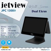 JETVIEW JPC-1300D İ3 -4GB RAM /128GB SSD/15.6"/14 INC MÜŞTERİ EKRANLI